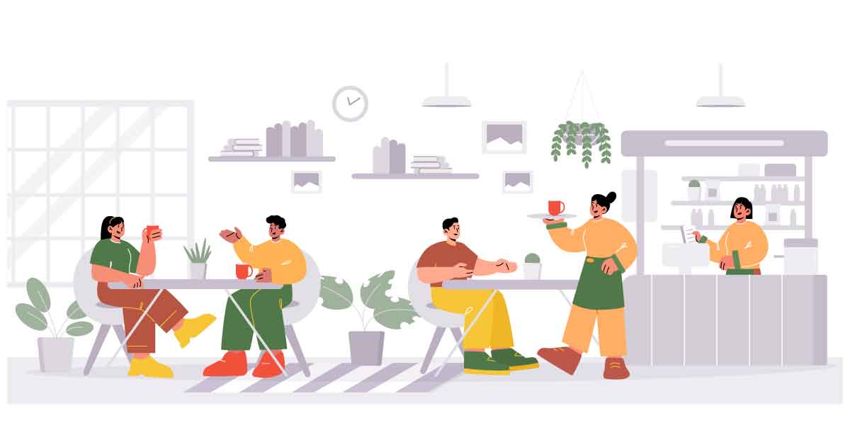 people cafe restaurant vector flat illustration coffee shop interior with tables chairs bar 경매, 공매, 경매와 공매 차이점, 경매 절차, 공매 절차, 부동산 경매, 부동산 공매, 경매 투자 전략, 공매 투자 전략, 경매 장단점, 공매 장단점, 경매 입찰 방법, 공매 입찰 방법, 자산 경매, 자산 공매, 경매 성공 사례, 공매 성공 사례, 경매 전문가 상담, 공매 법률, 부동산 투자 방법 개인 카페 창업 비용 5가지 필수 확인 요소